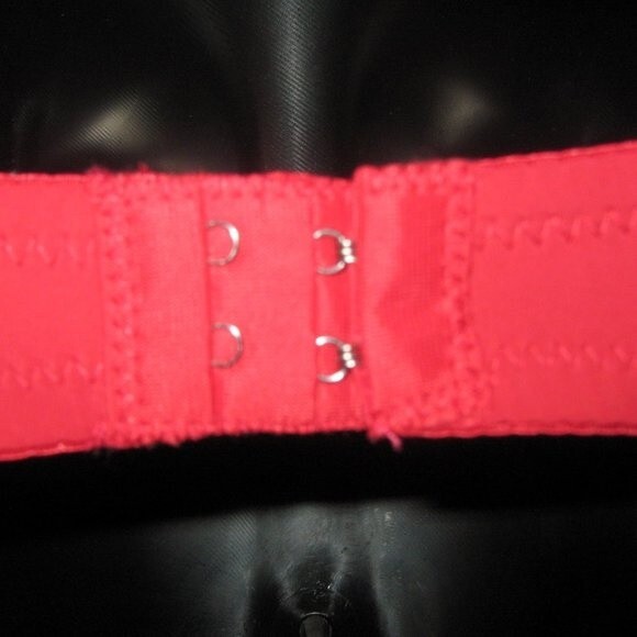 Youmita 34C Red Cage Demi Push Up Bra NWT - Picture 10 of 14